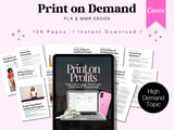 Print On Demand Business Ebook with PLR & MRR Rights | Passive Income Guide, Step-by-Step POD Blueprint, Resellable Digital Ebook