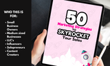 50 Marketing Strategies to Skyrocket Your Sales