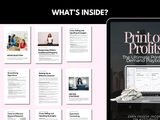 Print On Demand Business Ebook with PLR & MRR Rights | Passive Income Guide, Step-by-Step POD Blueprint, Resellable Digital Ebook