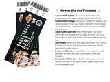 Editable Basketball Ticket Template: Printable Surprise Gift (Digital Download)