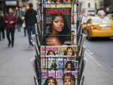 Hair Salon Magazine Cover Template: Editable Canva Flyer (Digital Download)