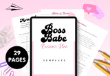 Boss Babe Business Plan Template