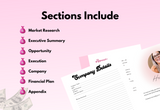 Boss Babe Business Plan Template