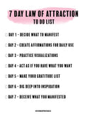 Law of Attraction Planner