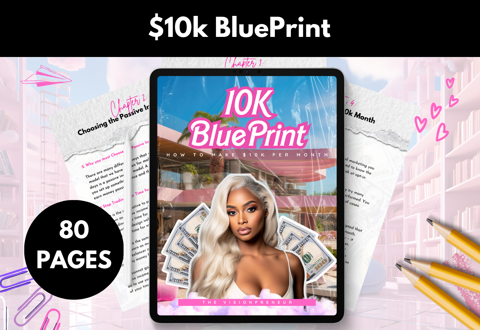 $10K BluePrint - Master the Game of Wealth, Elevate Your Status, Live Luxuriously!