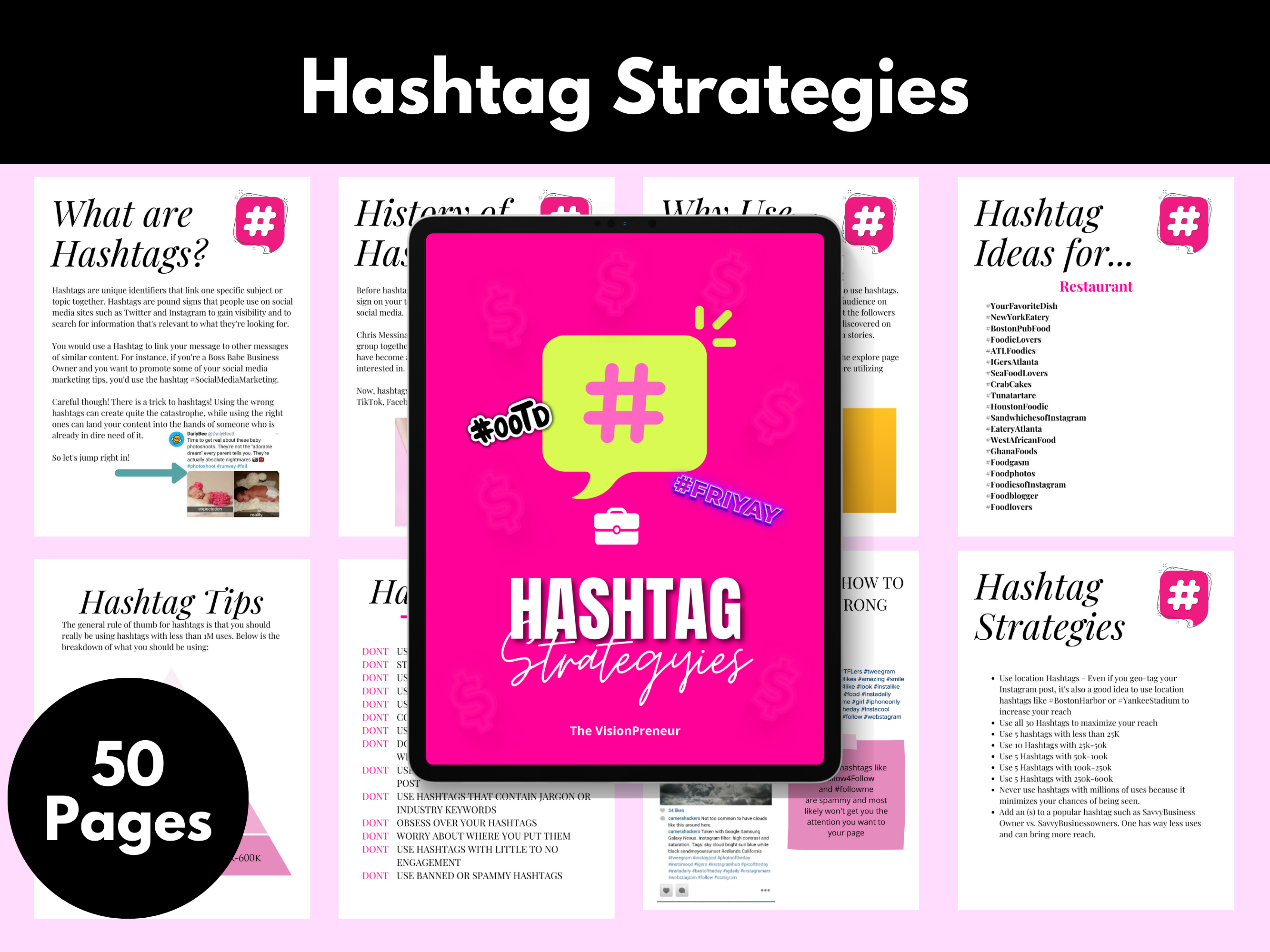 Hashtag Mastery: Your Fun and Fascinating Guide + Workbook to Nailing Social Media Hashtags