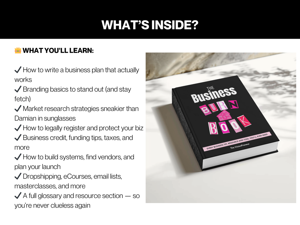 The Business Burn Book: Flipping the Script: From Fetch Wannabe to Entrepreneurial Queen Bee