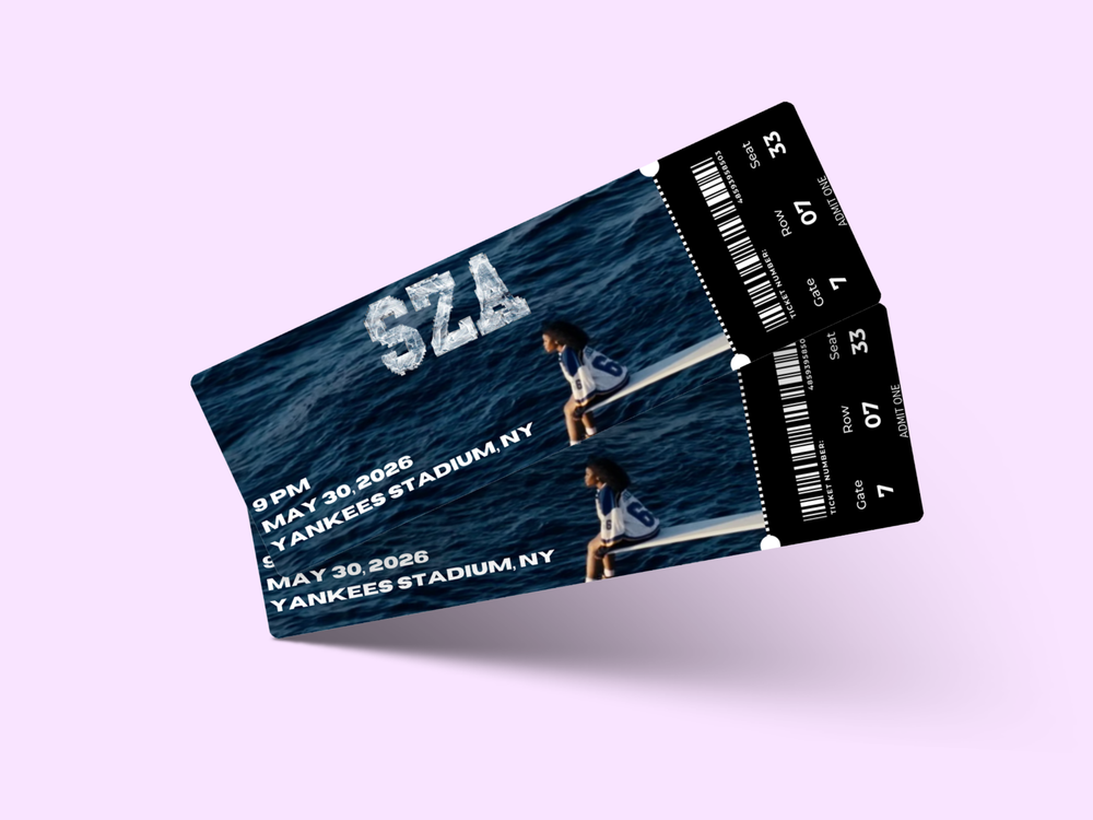 Editable Concert Ticket Template: Printable Surprise Gift (Canva DIY)(Digital Download