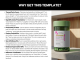Editable RX Label Template: Custom Prescription Bottle Labels (Digital Download)