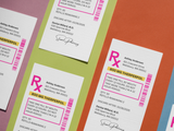 Editable RX Label Template: Custom Prescription Bottle Labels (Digital Download)