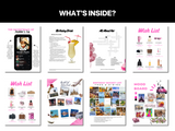 Editable Birthday Magazine Template: Fun Party Keepsake (Canva Template)