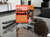 October Booking Flyer Template: Editable Salon Marketing (Canva)