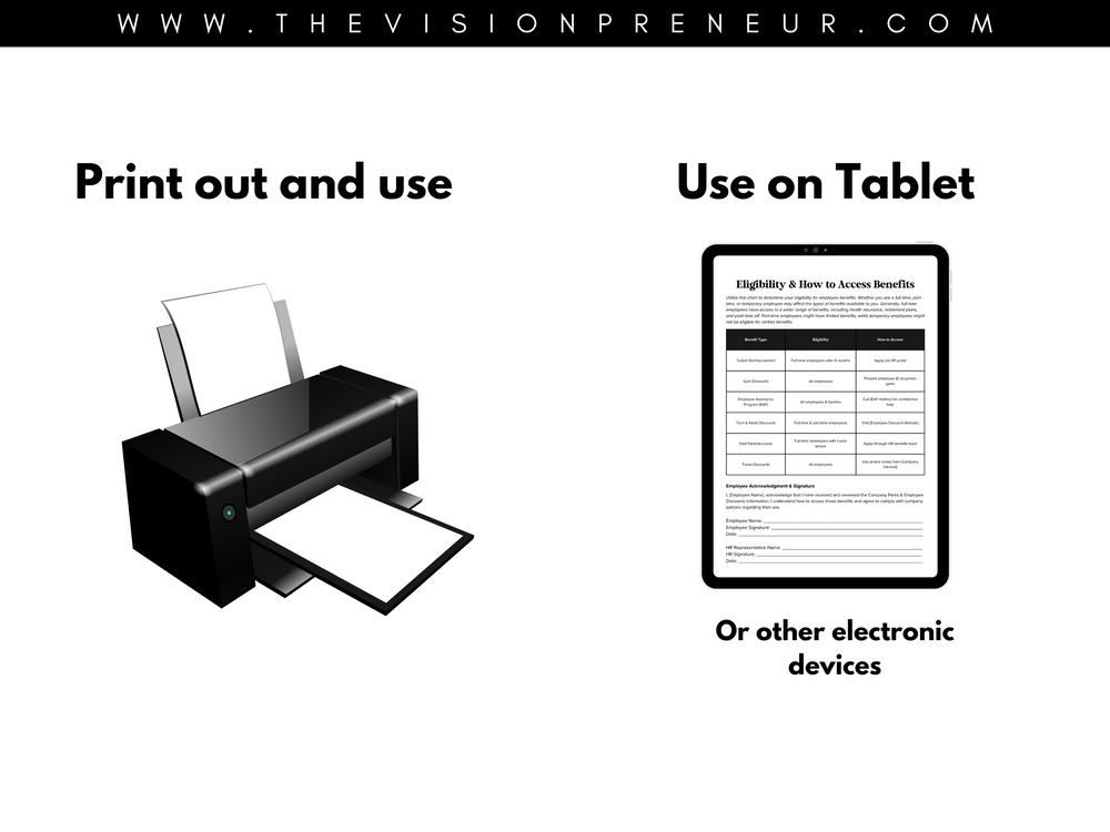 HR Toolkit: Employee Handbook, Payroll, Hiring Forms (Digital Download)