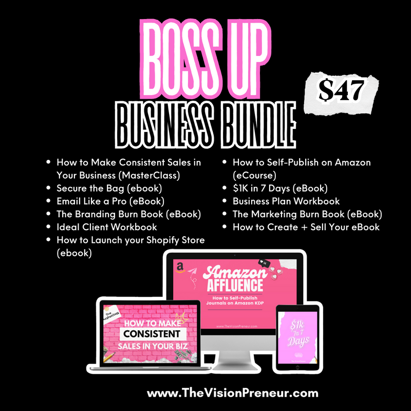 Boss Up Business Bundle I Scale Your Business I Build a Profitable