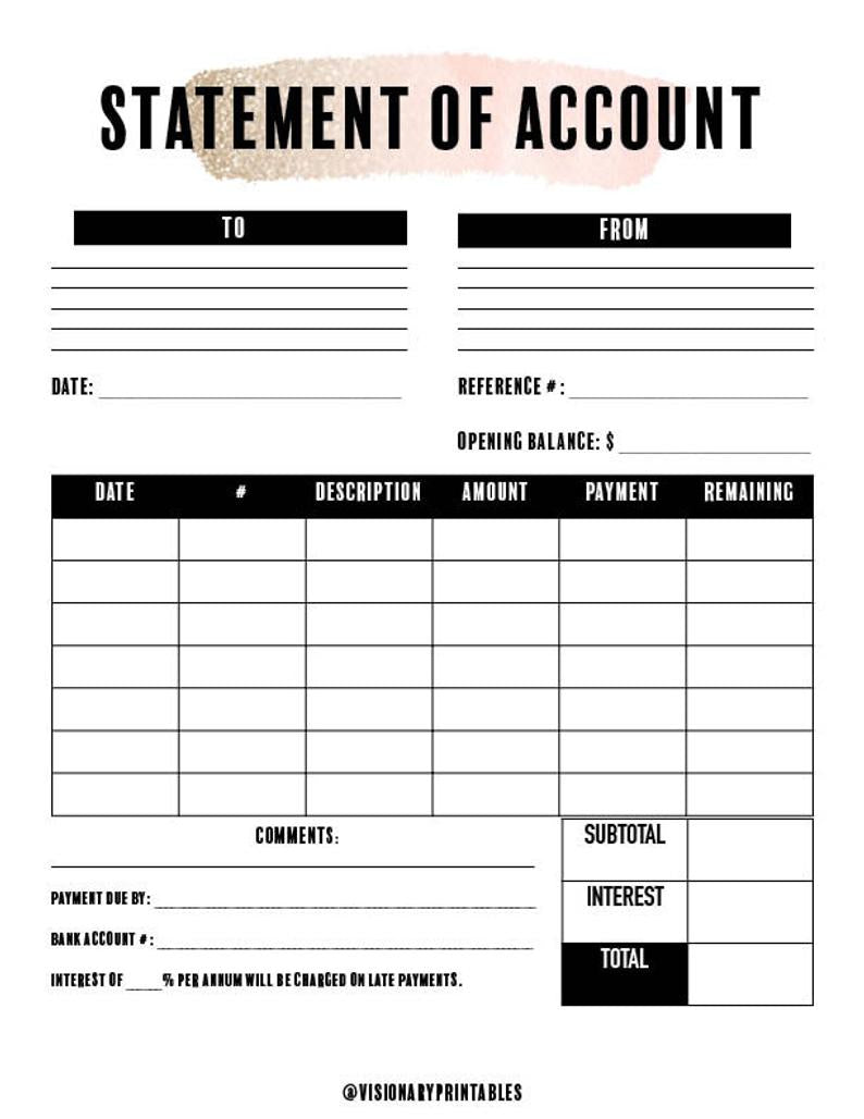 Small Business Accounting Kit I Bookkeeping Forms I Profit and Loss