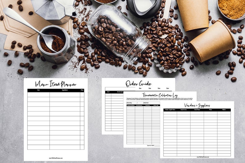 Coffee Shop Business Kit